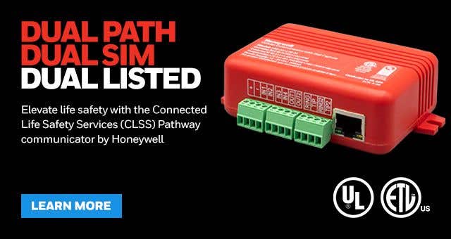 Elevating Life Safety with the CLSS Pathway Dual-SIM Communicator by Honeywell