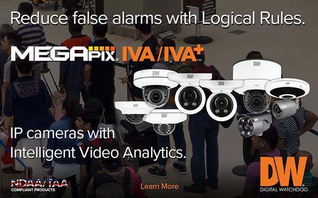 MEGApix® Cameras with Intelligent Video Analytics