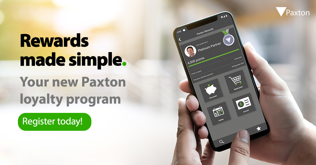 Did you know - our installers can earn rewards using the Paxton Installer app?