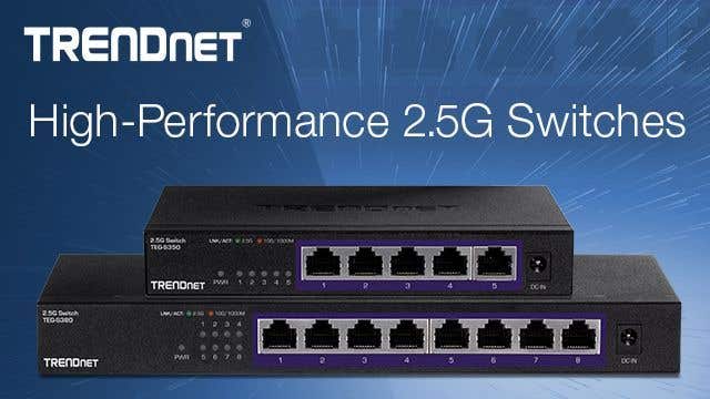 Ultra-Fast 2.5G Networking with TRENDnet