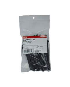 100PK 4.75" CABLE TIES BLACK