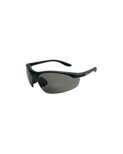 Safety Bifocals-PolyLens-Nylon Frame, +2.0 - Nose Pad - Grey